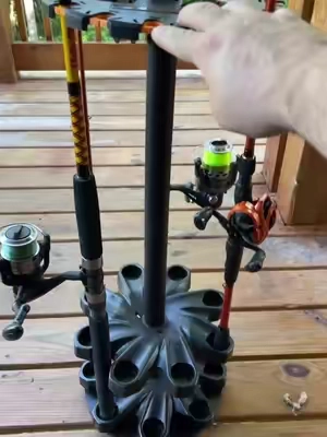 Kast King fishing pole holder ##kastking##fishinglife##fishingpoleholder##bluecollar##rippinglips 