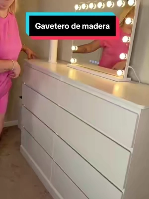 El gavetero de madera más lindo #creatorsearchinsights #tiktokshopcreatorpicks #tiktokshopsummersale #drawer 