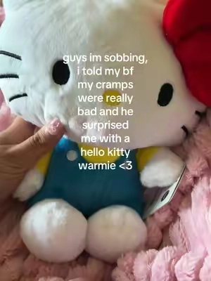 shes soo cute 🥺 @Warmies #hellokitty #bf #warmies #boyfriend 