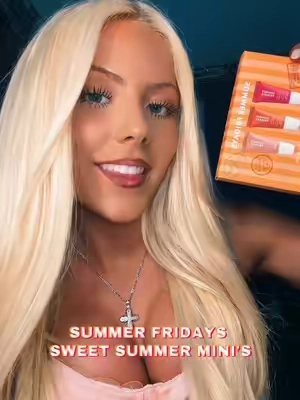 @Summer Fridays IM IN LOVE 🧡☀️🦩 #summerfridays #lipbalm #makeup #unboxing #review 