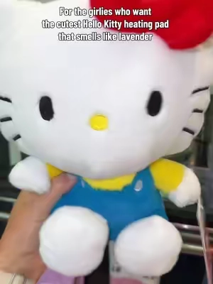 This one’s for all my hello kitty fans! Sanrio just did a collab with warmies and the stuffies are SO cute! #sanrio #warmies #hellokitty 