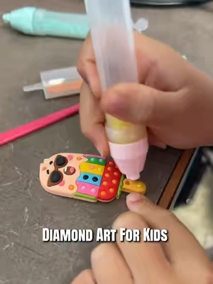 #craftsforkids #diamondart #kidcrafts #craftkit #tiktokshopsummersale 