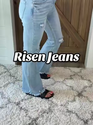 Risen jeans for Fall #fall  #fallfashion  #risenjeans #highwaisted  @Wild Oak Boutique 