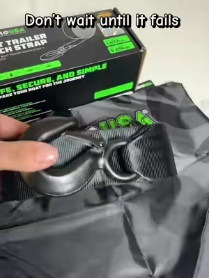 Rhino Boat Winch strap is easy to ignore, until it snaps.. Rhibo makes it an easy swap. It’s on sale & shipping free @Rhino USA #rhino #winchstrap #boating #lakelife #boatlife 