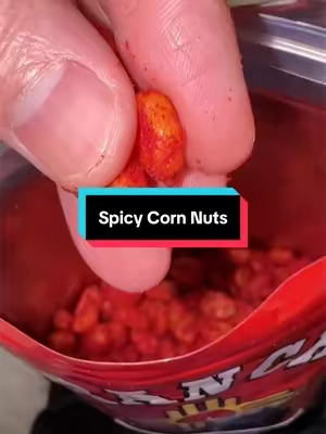 Crunchy, spicy, and seriously addictive.  #spicysnacks #cornnuts #snacks #spicyfood #spice