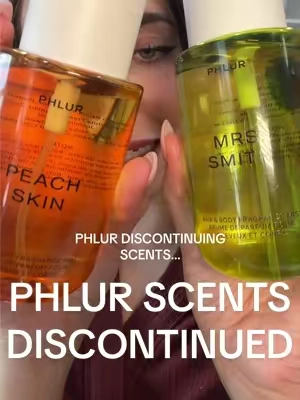 so apparently Peach Skin + Mrs. Smith are being discontinued 😭 stock up before they’re gone!! @Phlur Fragrances  #phlur #phlurfragrance #phlurfragrances #tiktokshopcreatorpicks #summerturnup 
