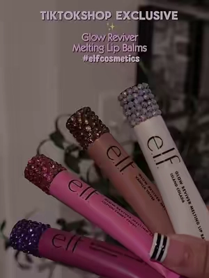 These are so hydrating 🤌🏻🌸  #elfcosmetics #elfyeah #meltinglipbalm #affordablebeauty #elflipbalm 