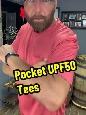 @Bassdash-US pocket UPF 50 moisture wicking tshirts! Great for fishing hunting or casual wear! Pairs great with jeans and boots or shorts and sandals. Breathable mesh armpits and lots of stretch! #flashsale #SummerSale #bassdash #tiktokshopsummersale #tiktokshopcreatorpicks