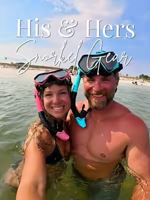 Whether you’re snorkeling with your spouse, your best friend, or your favorite adventure buddy, this 2-pack snorkeling set is ready for your next beach day. 🌊 Comfortable, easy to use, and perfect for exploring what’s under the water without breaking the bank. Grab a set and make your next vacation even more memorable! 🐠☀️ #snorkeling #snorkel #pcb #florida #standrewsstatepark @Nimrods_habitat 