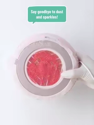 Say goodbye to dust and sparkles everywhere! Keep your workspace clean! 👉🏻Check my shop to get this tiny powerful dust collector! #melodysusie #dustcollector #nailtools #nailtechcheck #nailsalon 