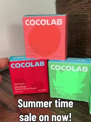 Summer sale on now! #cocolab #floss #flossing #wovenfloss 