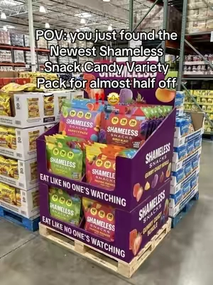 #tiktokshopcreatorpicks #shamelesssnacks 