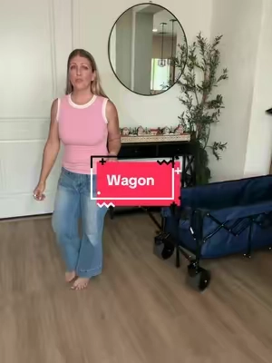 No more making three or four trips to carry everything... you just need one of these. I use it for yard work, kids sports, and hauling heavy stuff, and it honestly saves my back every time #sportswagon #foldingwagon #yardwork