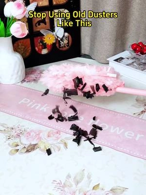 Stop Using Old Dusters Like This #CleaningHacks #CleanTok #microfiberduster #homecleaningtools #cleaninggadgets 
