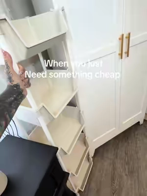 Affordable and functional storage solution #storagesolutions #smallspaceliving #dormroom #HomeOrganization 