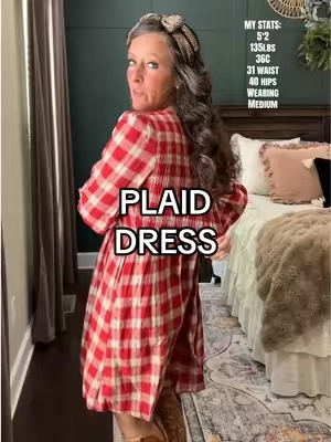 #plaiddress #outfit #fashion #fallfashion 