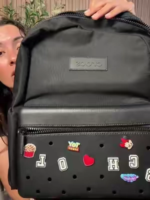 #crocsbackpack 
