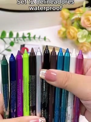 12 tonos que te vuelven loca, resistente al sudor!#tiktokshop#fyp  #beauty  #Maquillaje