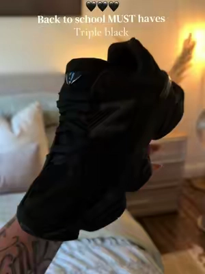 Triple black 🔥🖤 They literally go with every fit #9060 #blackonblack #backtoschoolshopping  