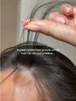 one serum to help clear away buildup and one to help support stronger, fuller-looking hair!! #lilyeve #koreanhaircare #hairgrowth #thinninghair #scalpserum @LILYEVE GLOBAL 
