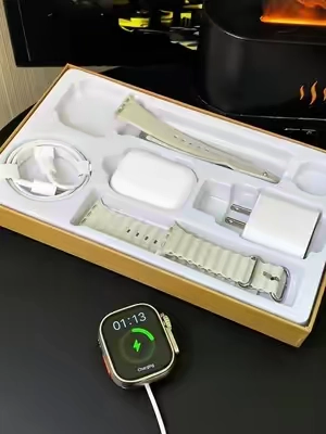 ⌚ Mantente conectado con este smartwatch lleno de funciones prácticas y accesorios extra. ✨ #Smartwatch #Tecnologia #Gadgets #RelojInteligente #summerfinds  