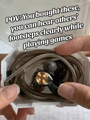 These Gaming IEMS improved my gameplay A #gaming #iems #headphones #earbuds #audio