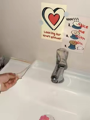 This made my old space look new 🥰🧼#LifeHack #bathroom #tiktokshopsummersale #caulking #caulktape 