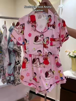 Full 80s childhood nostalgia in one PJ set.#pjs#spotlightfinds#sleepwear#heidi#80s 