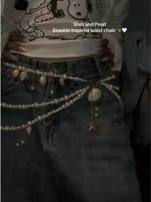 #waistchain #layered #pearls #forgirls #accessories 