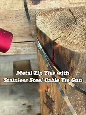 🔥 These Metal Zip Ties Are Built Different! 💪 Stainless Steel Cable Tie Gun Makes Tightening Fast, Easy & Professional ⚡ Perfect for Auto, DIY & Heavy-Duty Repairs 🚗🔧 Get Yours Before They’re Gone! 🛒 #TikTokMadeMeBuyIt #AmazonFinds #MustHaveTools #DIYProjects #ToolTok     