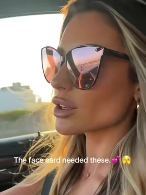 Never taking these off, sorry 💋#Sunglasses #mirroredsunglasses #eyewearfashion #sunnies #TikTokShopMadeMeBuyIt 