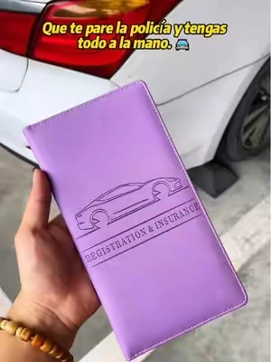 El producto perfecto para organizar la información de tu auto. 💗💜 #organizadoresdeauto #tiktokshop #accesoriosparaauto #productosparaauto #tiktokshopping