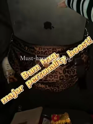 The perfect bum bag for every day🤎#bumbag #beltbag #leopardprint #tiktokshopsummersale #mexsbag 