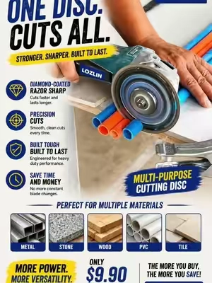 Whoever Invented This Blade Deserves a Raise! #diamond #tool #DIY #tiktokshopsummersale #LOZLIN