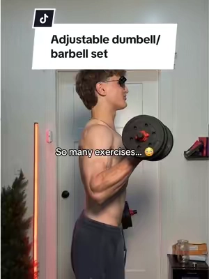 Lowkey the best home gym #homegymequipment #athomeworkout #adjustabledumbbells 