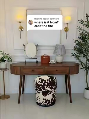Replying to @Josie linked in this video ❤️ #makeupvanity #workdesk #homefinds #homedesign #homefurniture 