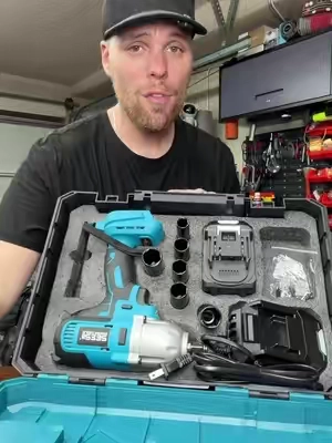 One of the best tool purchases I’ve ever made was a cordless impact wrench. 😅 No air compressor, no extension cords—just grab it and get to work. It saves so much time, especially if you do your own maintenance or enjoy working on cars. #tiktokshop #tiktokshopfinds #mechanic #powertools #carmaintenance