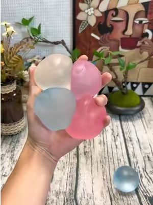 take this everywhere now even to fall asleep 😭 #stressball #coconutoilstressball #fidgettoys #foryoupage #squishytoy