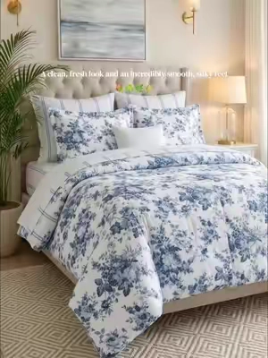 I didn't change my furniture—I just changed my bedding.#beddingset #cozylife #Lifestyle 