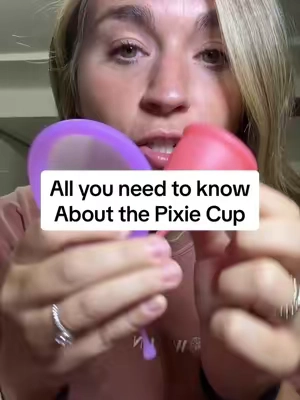 Would you try a cup?? #femininehealth #period #menstrualcup 
