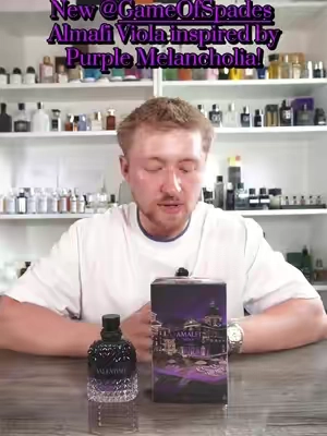The new @Game Of Spades Almafi Viola inspired by Purple Melancholia is available now! #fragrance #perfume #cologne #fragrancetiktok #perfumetiktok 