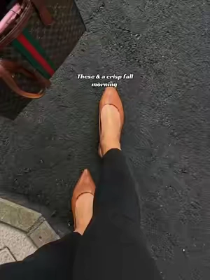 Clean silhouette,daily wear staple for me #flatshoes #cleanoutfits #tiktokshopcreatorpicks #tiktokshopsummersale #slingback 