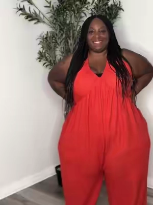 Plus Size Jumpsuit #plussize #fashion #tiktokshop #jumpsuit #foryou 