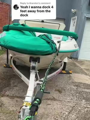 Replying to @Brandon #RhinoUSA #BungeeDockLine #BoatDocking #BoatingTips #BoatAccessories 