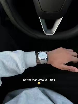 Too clean bro 😂 #watch #rolex 