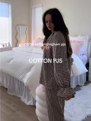 nothing beats a cute cotton pj set 🧸🧦🍂 #cottonpajamaset #cottonpajamas #cottonpjs #pajamaset #pajamas 