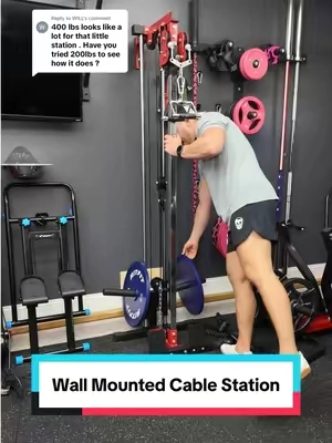 Replying to @WILL #TikTokShopCreatorPicks #tiktokshopsummersale #HomeGym #GarageGym #CableStation 