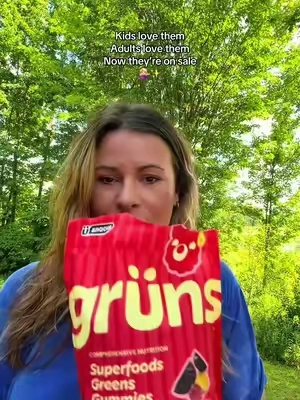 Your favorite Grüns gummies are on sale…and every flavor is included! 🌈✨ Whether you’re shopping for yourself or your little ones, now’s the perfect time to stock up. 💚 Daily greens made easy 🌿 Vitamins & minerals ✨ Prebiotics + fiber 🍓 Delicious flavors for adults & kids 🎉 Every flavor is included in the sale Healthy habits have never tasted so good! #Gruns #GreensGummies #greens #healthysnacks #pickyeater 