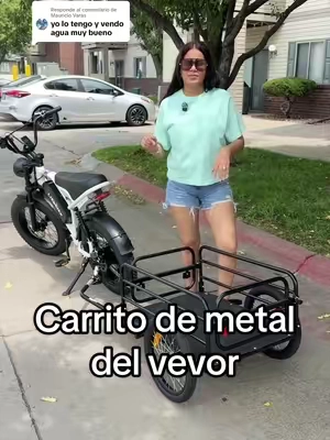 Respuesta a @Mauricio Varas Carrito plegable de metal para exteriores PREMIUM VEVOR con estructura de hierro y acero resistente #carrito #vevor #tiktokshopsummersale #carretón 