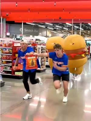 SMACKIN’ Cheeseburger available NOW @target 🍔